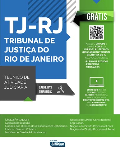 Ler Técnico de Atividade Judiciária - Tribunal de Justiça do Estado do Rio de Janeiro - TJ RJ, do autor Equipe AlfaCon