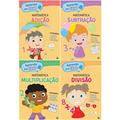 Ler Aprenda Em Casa Matematica - 4 Vol - Adição + Multiplicação + Subtração + Divisão, do autor VÁRIOS AUTORES