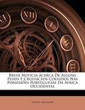 Ler Breve Noticia Acerca de Alguns Peixes E Crustaceos Colhidos NAS Possessoes Portuguezas Da Africa Occidental, do autor Osorio Balthazar Ler Breve Noticia Acerca de Alguns Peixes E Crustaceos Colhidos NAS Possessoes Portuguezas Da Africa Occidental, do autor Osorio Balthazar