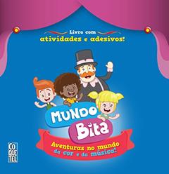 Mundo Bita. Aventuras no Mundo da Cor e da Música! Atividades com Adesivos, do autor Mr. Plot