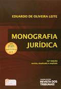 Ler Monografia Jurídica - 10ª Ed. 2014, do autor Eduardo de Oliveira Leite