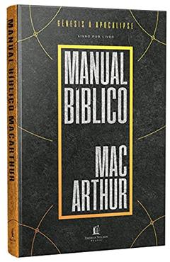Manual bíblico Macarthur - Repack, do autor John MacArthur