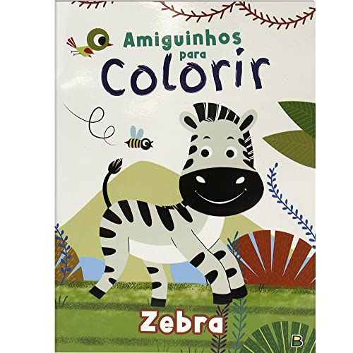 Ler Amiguinhos para Colorir: Zebra, do autor Todolivro Ler Amiguinhos para Colorir: Zebra, do autor Todolivro