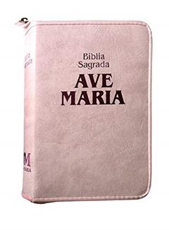 Bíblia zíper strike - média - rosa: Média - Zíper Strike - Rosa, do autor Editora Ave-Maria