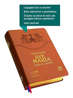 Bíblia Sagrada - Edição de estudos, do autor Editora Ave-Maria