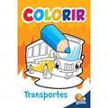 Ler Colorir: Transportes, do autor VÁRIOS AUTORES