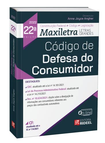 Ler Código de Defesa do Consumidor - Coleção Maxiletra - 22ª Edição (2022), do autor Anne Joyce Angher