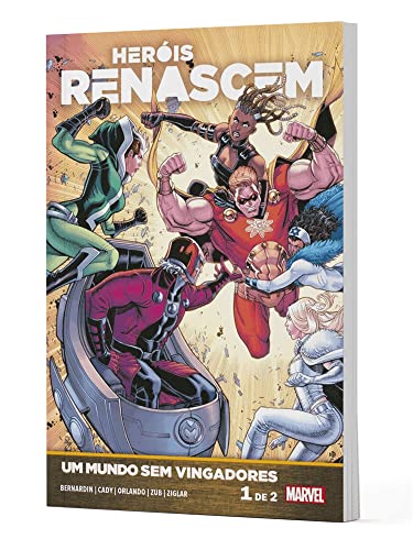 Ler Heróis Renascem: um Mundo sem Vingadores Vol. 1 (de 2), do autor Tim Seeley Ethan Sachs