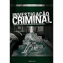 Investigação Criminal, do autor Sergio Pereira Couto