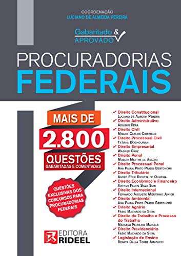 Ler Gabaritado e Aprovado - Procuradorias Federais, do autor Luciano de Almeida Pereira