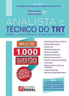 Gabaritado e Aprovado - Analista e Técnico do TRT, do autor Geancarlos Lacerda Prata; Vander Brusso da Silva