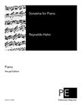 Ler Sonatina for Piano, do autor Reynaldo Hahn Ler Sonatina for Piano, do autor Reynaldo Hahn