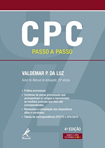 Ler CPC: Passo a passo, do autor Valdemar P. da Luz Ler CPC: Passo a passo, do autor Valdemar P. da Luz