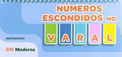 Números escondidos no varal, do autor Edições Educativas da Editora Moderna