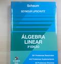 Ler Algebra Linear, do autor Seymour Lipschutz Ler Algebra Linear, do autor Seymour Lipschutz