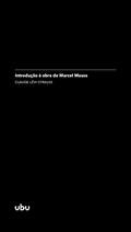 Ler Introdução à obra de Marcel Mauss: (in Sociologia e antropologia) (Coleção Argonautas), do autor Claude Lévi-Strauss