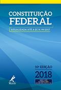 Ler Constituição federal: Atualizada até a EC n. 99/2017, do autor Editora Jurídica da Editora Manole (Instituição)