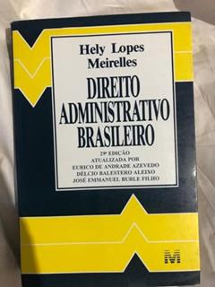 Direito Administrativo Brasileiro - 29 Edição 2004, do autor Meirelles Hely Lopes