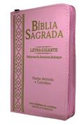 Ler Bíblia Sagrada Letra Grande Gigante Com Índice Rosa Zíper, do autor SB Ler Bíblia Sagrada Letra Grande Gigante Com Índice Rosa Zíper, do autor SB
