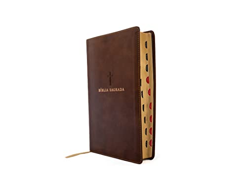 Ler Bíblia NVI, Couro Soft, Marrom, Letras de Jesus em Vermelho, do autor Thomas Nelson Brasil