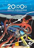 Ler 20.000 Léguas Submarinas em Quadrinhos, do autor João Marcos; Júlio Verne