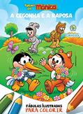 Ler Turma da Mônica - Fábulas Ilustradas para Colorir - A Cegonha e A Raposa, do autor Mauricio de Sousa Ler Turma da Mônica - Fábulas Ilustradas para Colorir - A Cegonha e A Raposa, do autor Mauricio de Sousa