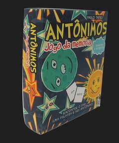 Antônimos jogo da memória, do autor Paulo Tadeu
