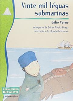 Vinte mil léguas submarinas, do autor Júlio Verne