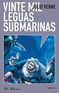 Ler 20 mil léguas submarinas em quadrinhos, do autor Julio Verne
