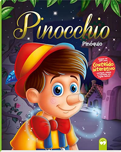 Ler Pinocchio / Pinoquio: Meu Primeiro Livro Bilíngue, do autor Fabiana Lange Brandes; Patrícia Amorim