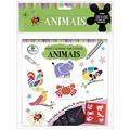Ler Raspe e Desenhe com Estêncil: Animais, do autor Sterling Graphics Pvt.