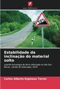 Ler Estabilidade da inclinação do material solto: usando tecnologia de terra reforçada no site Dos Bocas, cantão de Atahualpa, 2019, do autor Carlos Alberto Espinoza Torres