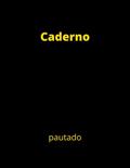 Ler Caderno: Capa preta - Diário pautado (papel governado pela faculdade) Tamanho (8,5 x 11 polegadas) 120 páginas: papel pautado (Portuguese Edition), do autor Japon O