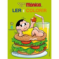 Médio Ler e Colorir Magali, do autor Mauricio de Souza