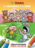 Ler Turma da Mônica - Fábulas Ilustradas para Colorir - A Tartaruga e a Lebre, do autor Mauricio de Sousa Ler Turma da Mônica - Fábulas Ilustradas para Colorir - A Tartaruga e a Lebre, do autor Mauricio de Sousa