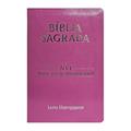 Ler Bíblia nvi lt hipergigante capa luxo coverbook rosa, do autor CPP Editora Ler Bíblia nvi lt hipergigante capa luxo coverbook rosa, do autor CPP Editora