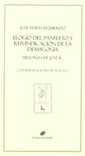 Ler Elogio del panfleto y reivindicación de la demagogia : historias de José R, do autor José María Izquierdo Rodríguez Ler Elogio del panfleto y reivindicación de la demagogia : historias de José R, do autor José María Izquierdo Rodríguez