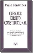 Ler Curso de Direito Constitucional - 34 ed./ 2019, do autor Paulo Bonavides Ler Curso de Direito Constitucional - 34 ed./ 2019, do autor Paulo Bonavides