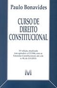 Ler Curso de Direito Constitucional - 31 ed./2016, do autor Paulo Bonavides