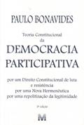Ler Teoria constitucional da democracia participativa - 3 ed./2008, do autor Paulo Bonavides Ler Teoria constitucional da democracia participativa - 3 ed./2008, do autor Paulo Bonavides