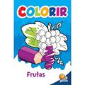 Ler caderno de frutas para colorir, do autor VÁRIOS AUTORES