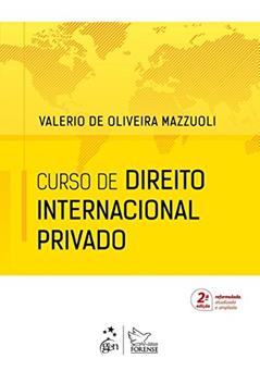 Curso de Direito Internacional Privado, do autor Valerio de Oliveira Mazzuoli