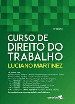 Curso de Direito do Trabalho, do autor Luciano Martinez
