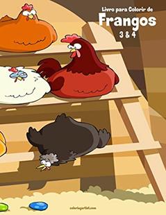 Livro para Colorir de Frangos 3 & 4, do autor Nick Snels