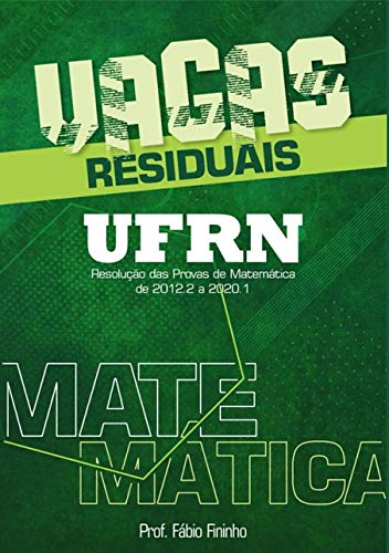 Ler Vagas Residuais Ufrn, do autor Fábio Marcelino Da Silva