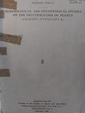 Ler MORPHOLOGICAL ANDPHYSIOLOGICAL STUDIES ON THE FRUCTIFICATION OF PEANUT (ARACHIS HYPOGAEA L.), do autor Tsunetoshi Shibuya