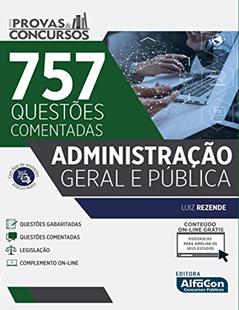Série Provas & Concursos - Administração Geral e Pública, do autor Luiz Rezende