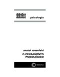 Ler O pensamento psicológico, do autor Anatol Rosenfeld