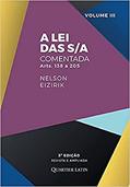 Ler A Lei das S/A Comentada - Volume 3, do autor Nelson Eizirik