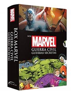 Box Marvel Guerra Civil: Guerras secretas, do autor Alex Irvine; Stuart Moore